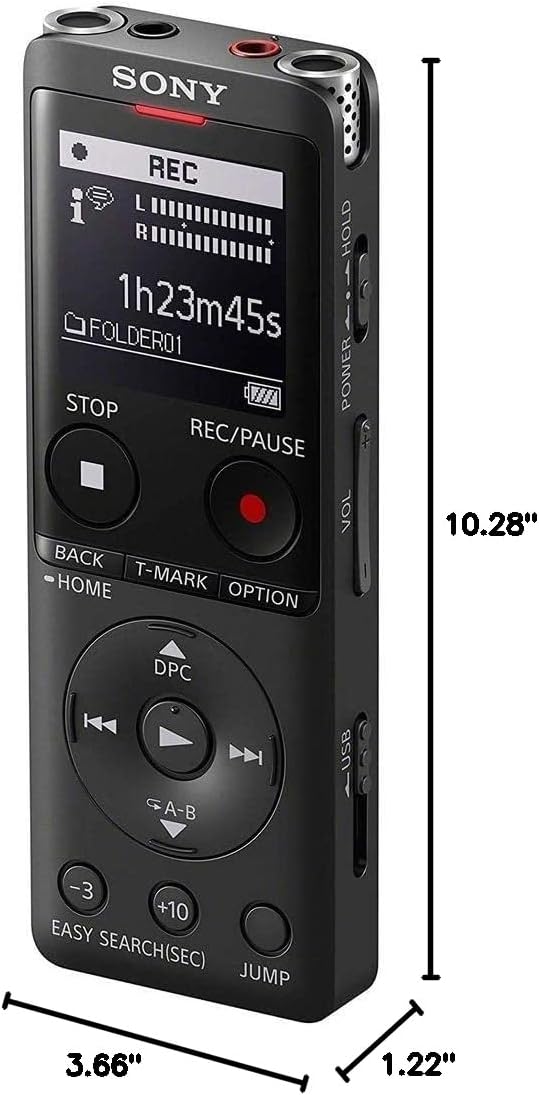 Sony Digital Voice Recorder Icd-UX570