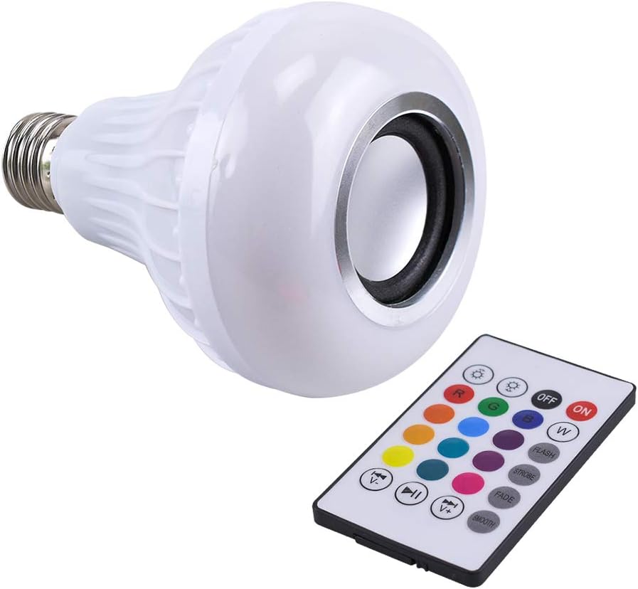 LED Light Bulb Bluetooth Speaker