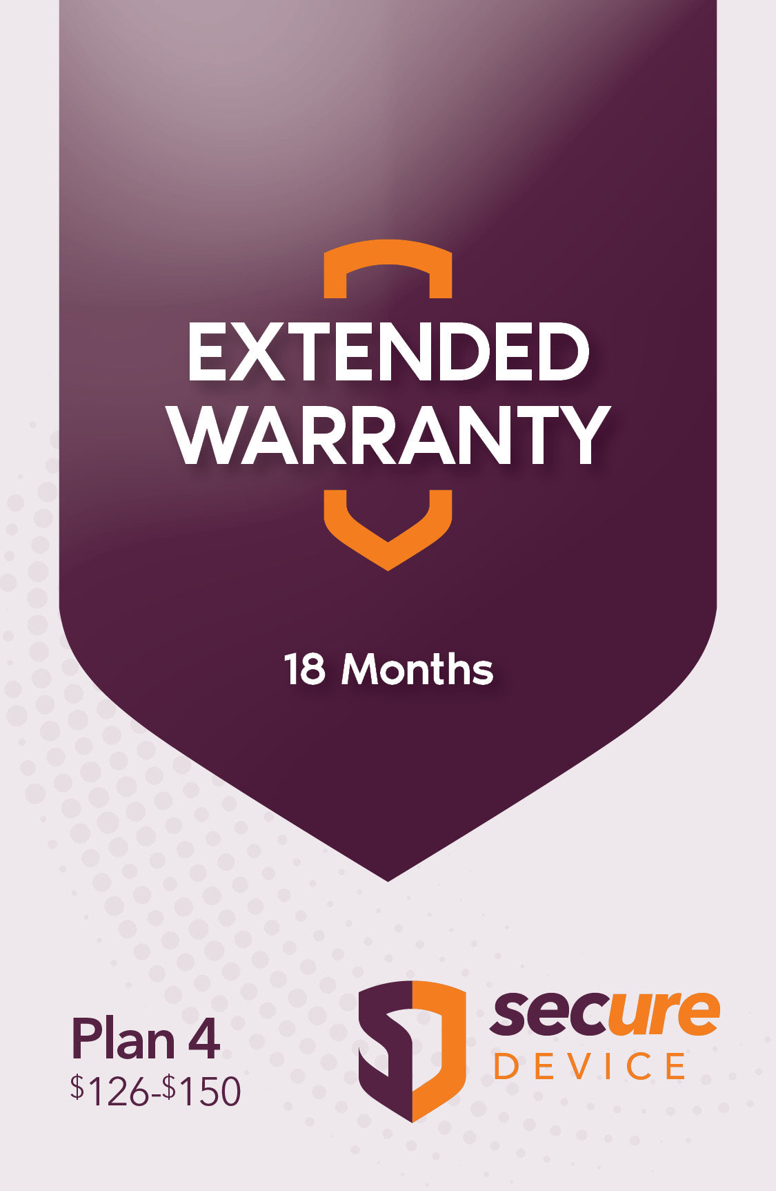 Extended Warranty Plan 4