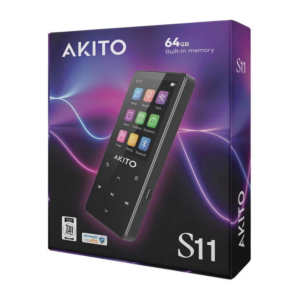 akito S11 player  (no SD) 64GB